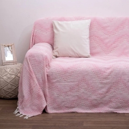 Ριχτάρι 3045 Pink Viopros Διθέσιο 175x255cm 100% Βαμβάκι