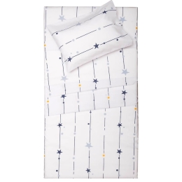 Πάπλωμα Βρεφικό Ωρίων White Viopros 120x160cm 100% Βαμβάκι