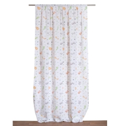 Κουρτίνα Παιδική Άμαζον Με Τρέσα Multi Viopros 280x270 280x270cm Βαμβάκι-Πολυέστερ