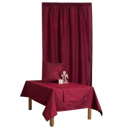Τραπεζομάντηλο Χριστουγεννιάτικο 4510  Red Viopros 140Χ220