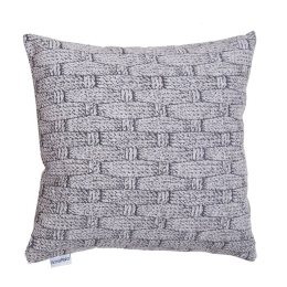 Μαξιλάρι Διακοσμητικό 1444 Grey Anna Riska 55X55 Chenille