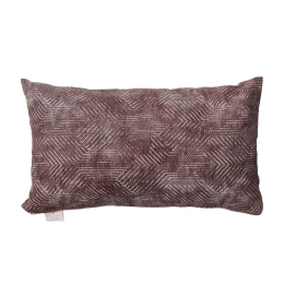 Μαξιλάρι Διακοσμητικό (Με Γέμιση) 2209 Brown Viopros 32x52 32x52cm Chenille