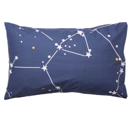 Μαξιλαροθήκες 19 (Σετ 2τμχ) Blue Viopros 50Χ70 50x70cm 100% Βαμβάκι