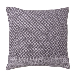 Μαξιλαροθήκη Διακοσμητική 2211 Grey Viopros 42X42 42x42cm Chenille