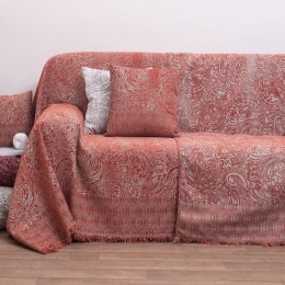 Ριχτάρι 2208 Terracotta Viopros Πολυθρόνα 180x180cm Chenille