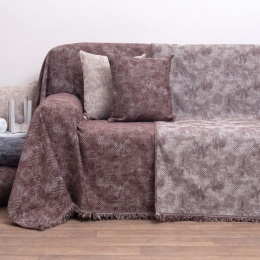 Ριχτάρι 2209 Brown Viopros Τετραθέσιο 180x320cm Chenille