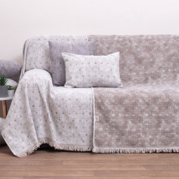 Ριχτάρι 2210 Ecru Viopros Τριθέσιο 180x280cm Chenille