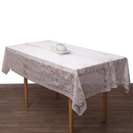 Τραπεζομάντηλο 5560 Beige Viopros 160X220 160x220cm Πολυέστερ