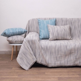 Ριχτάρι 1570 Linen Anna Riska Διθέσιο 180x240cm 100% Βαμβάκι