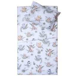 Κουβερλί Βρεφικό Σόφι White Viopros 120x160cm 100% Βαμβάκι