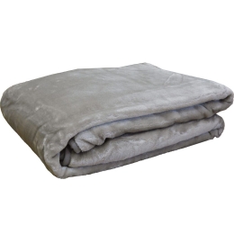 Κουβέρτα Βελουτέ 4 Linen Anna Riska Υπέρδιπλo 220x240cm Πολυέστερ