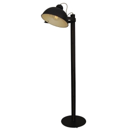 Φωτιστικό Δαπέδου HL-211S-1FL Omaha Brown Rusty Homelighting Μέταλλο