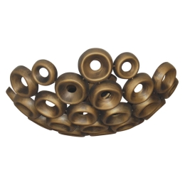 Φωτιστικό Οροφής - Πλαφονιέρα HL-3590-PL6 77-4423 Darina Old Bronze  Homelighting Μέταλλο