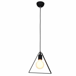 Φωτιστικό Οροφής Κρεμαστό HL-2445-1P2 77-3056 Spectre Black Homelighting Μέταλλο