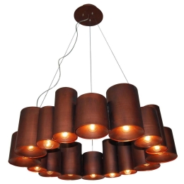 Φωτιστικό Οροφής Κρεμαστό HL-3567-P16 77-3991 Brody Old Copper  Homelighting Μέταλλο