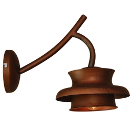 Φωτιστικό Τοίχου - Απλίκα HL-121S-1W 77-2888 Isamu Old Copper  Homelighting Μέταλλο