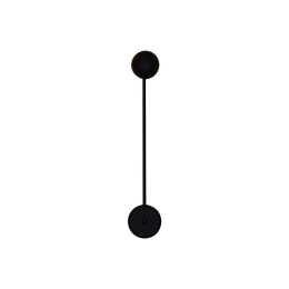 Φωτιστικό Τοίχου - Απλίκα HL-3532-1 77-3855 Renne Black  Homelighting Μέταλλο