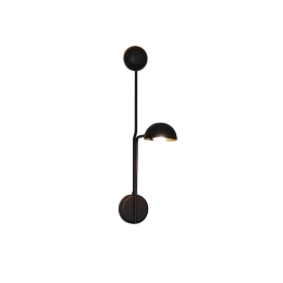 Φωτιστικό Τοίχου - Απλίκα HL-3533-2 77-3861 Alison Black  Homelighting Μέταλλο