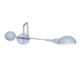Φωτιστικό Τοίχου - Απλίκα HL-3539-1 M 77-3873 Oliver White  Homelighting Μέταλλο