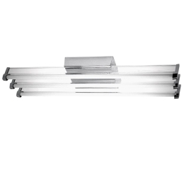 Φωτιστικό Οροφής - Πλαφονιέρα 77-1798 MB095/3x54W Slim Chrome Homelighting Μέταλλο,Γυαλί