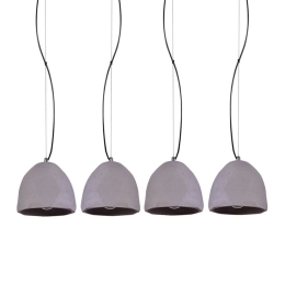 Φωτιστικό Οροφής - Ράγα 77-4149 SE 155-140-4 Joy Grey Homelighting Τσιμέντο