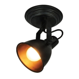 Φωτιστικό Οροφής Spot 77-2195 R50111102-1R Black Loop Homelighting Μέταλλο