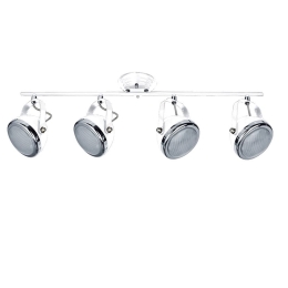 Φωτιστικό Οροφής Spot 77-2194 T12022A-4TU White Juno A2 White Mat Homelighting Μέταλλο,Γυαλί