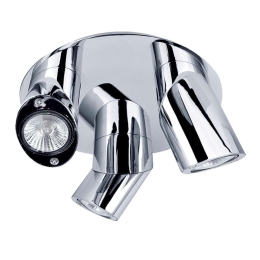 Φωτιστικό Οροφής Spot 77-2207 GU12010-3R Ronto Chrome Homelighting Μέταλλο