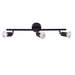 Φωτιστικό Οροφής Spot 77-3556 SE 140-B3 Saba Black Mat Homelighting Μέταλλο