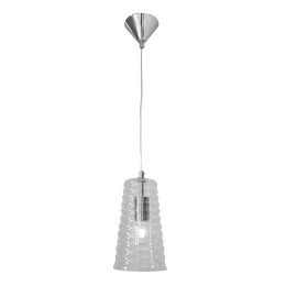 Φωτιστικό Οροφής 77-2092 V29206L/1P14A/GY Φ14 Clear Homelighting Μέταλλο,Γυαλί
