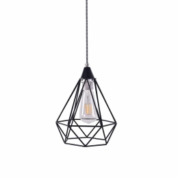 Φωτιστικό Οροφής 77-3571 SE148-19 Mila Black Homelighting Μέταλλο