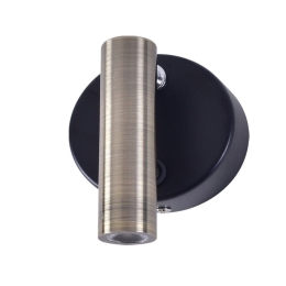 Φωτιστικό Τοίχου - Απλίκα 77-3518 SE 127-1AB Fix Led Black-Bronze Bronze Homelighting Μέταλλο