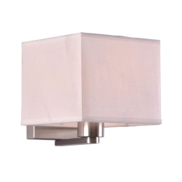 Φωτιστικό Τοίχου - Απλίκα 77-3559 SE 120-1A Dea Chrome Mat Homelighting Ύφασμα