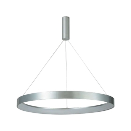 Φωτιστικό Οροφής 77-8144 Led 60cm Amaya Nickel Mat Homelighting Αλουμίνιο,Ακρυλικό