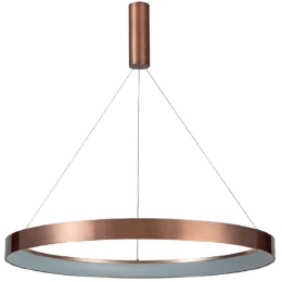 Φωτιστικό Οροφής 77-8151 Led 80cm Amaya Copper Homelighting Αλουμίνιο,Ακρυλικό