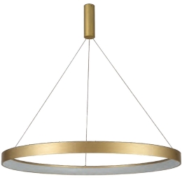 Φωτιστικό Οροφής 77-8149 Led 100cm Amaya Gold Mat Homelighting Αλουμίνιο,Ακρυλικό