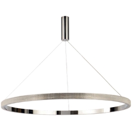 Φωτιστικό Οροφής 77-8165 Led 100cm Amarylis Chrome Homelighting Κρύσταλλο,Μέταλλο