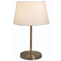 Φωτιστικό Επιτραπέζιο Dora 77-2124 37x37x60cm 1xE27 60W Bronze Homelighting Μέταλλο,Ύφασμα