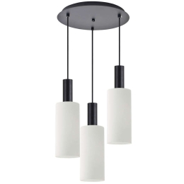 Φωτιστικό Οροφής Adept Tube 77-8565 35x35x300cm 3xE27 60W Black-White Homelighting
