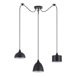Φωτιστικό Οροφής Adept Flex 77-8959 45x45x300cm 3xE27 60W Black Homelighting