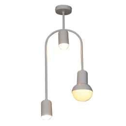 Φωτιστικό Οροφής Christopher HL-3523-3 77-3783 23x23x62cm 3xE27 60W White Homelighting