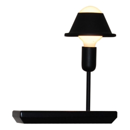 Φωτιστικό Τοίχου Rowan HL-3596 MR1 77-4079 30x15x25cm 1xE27 60W Black Homelighting