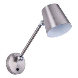 Φωτιστικό Τοίχου David 77-8273 10x22x17cm 1xE27 60W Nickel Homelighting