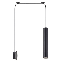 Φωτιστικό Οροφής - Τοίχου Adept Tube 77-8903 20x11x300cm 1xE27/GU10 60W Black Homelighting