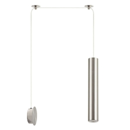 Φωτιστικό Οροφής - Τοίχου Adept Tube 77-8902 20x11x300cm 1xE27 60W Nickel Homelighting