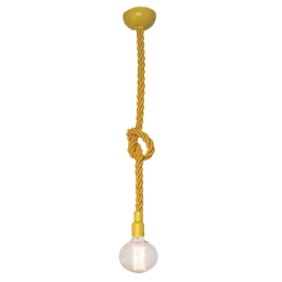Φωτιστικό Οροφής Cords HL-4041 77-2306 17x17x120cm 1xE27 60W Yellow Homelighting