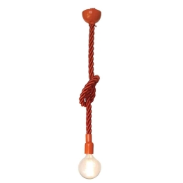 Φωτιστικό Οροφής Cords HL-4042 77-2315 27x27x120cm 1xE27 60W Orange Homelighting