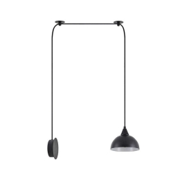 Φωτιστικό Οροφής 77-9051 50x15x300cm 1xE27 60W Black Homelighting