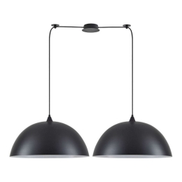 Φωτιστικό Οροφής Adept 77-8724 Φ50x31,5cm 2xE27 60W Black Homelighting