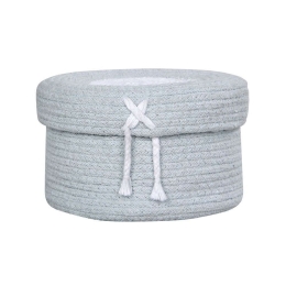 Καλάθι Αποθήκευσης Candy Box LOR-BSK-CANBO-LBL-S Light Blue 13Χ20Cm Lorena Canals Βαμβάκι-Μικροφίμπρα